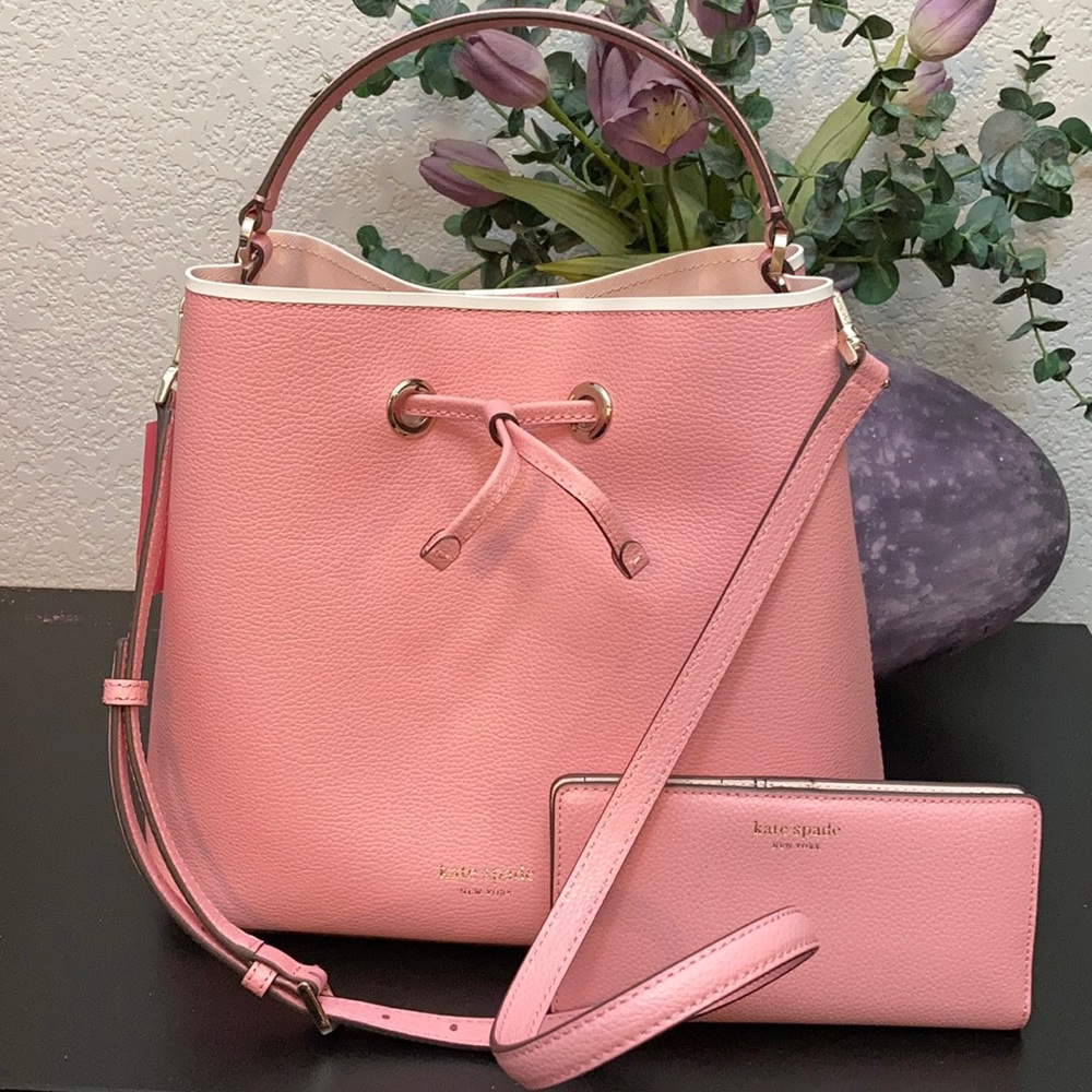 LAST SET! NWT KATE SPADE Eva Bucket Bag & Wallet